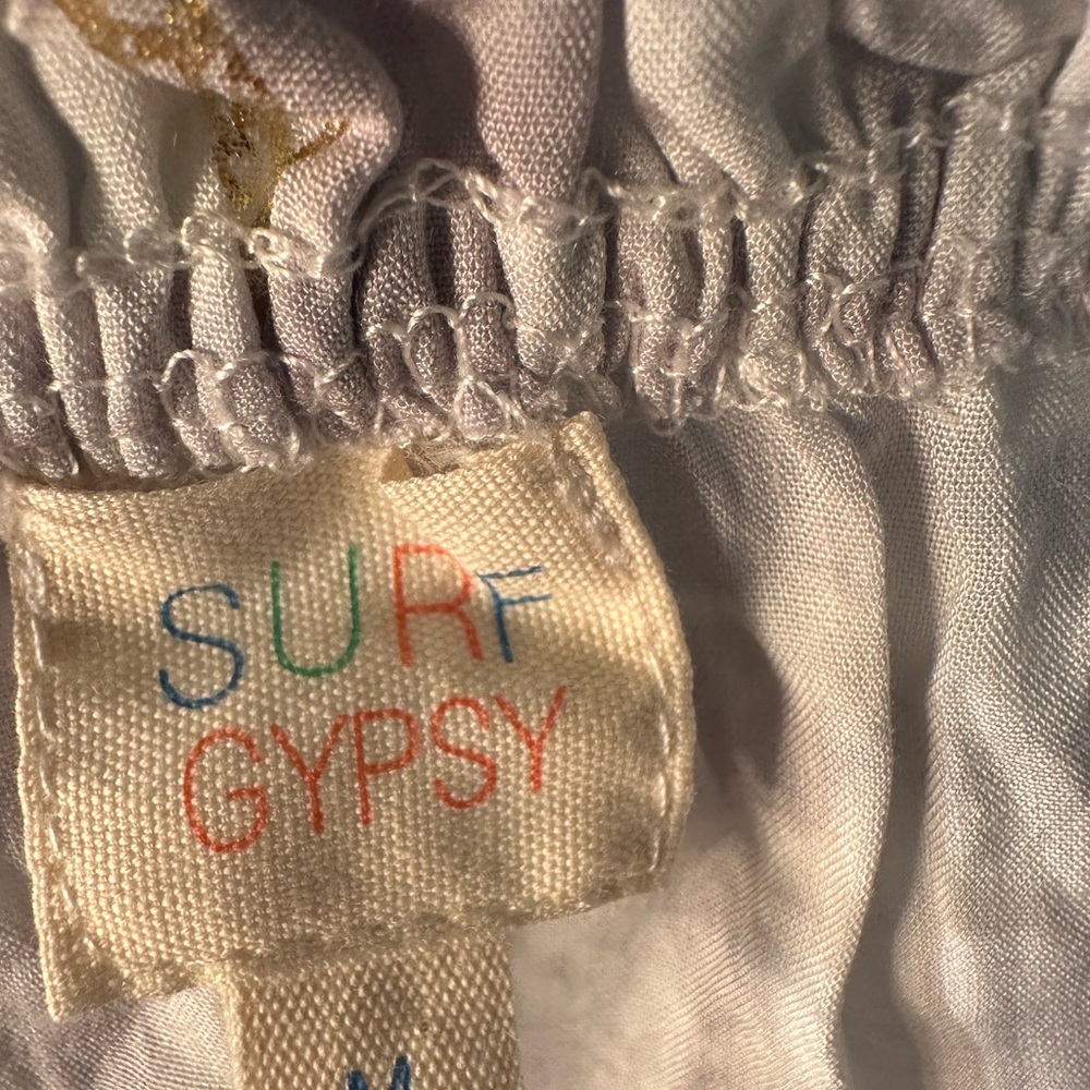 Surf Gypsy: Size M.. Boho style crop top! - Picture 6 of 7